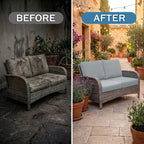 Waterproof Outdoor Cushion Covers, Stretch Patio Slipcovers | UV Resistant - Image 4