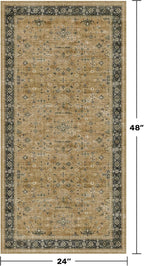Vintage Boho 2x4 Area Rug for Entryway - Image 2