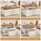 Itaar Lift Top Coffee Table Set, Center Table - Image 3