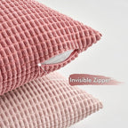 MIULEE Aesthetic Pink Spring Decorative Pillow Covers 20x20 Inch Set of 4 - Image 5