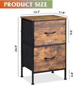 WLIVE Night Stand, Small Dresser - Image 3