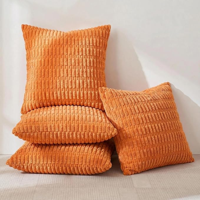 Fancy Homi 4 Packs Decorative Throw Pillow Covers - Image 2