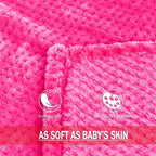 Exclusivo Mezcla Large Waffle Fleece Throw Blanket - Image 7