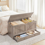 HOOBRO Storage Chest, 43.3" Toy Chest - Image 4