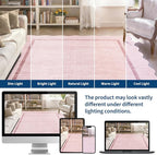 GarveeHome Scalloped Living Room Rug 5x7 Area Rug Washable Non Slip - Image 9