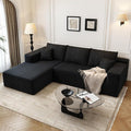 107.5" Cloud Modular Sectional Sofa Couch by Settab