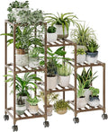 Bamworld Plant Stand with Wheels by Bamworld
