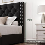 LARMACE Full Size Bed Frame - Image 8