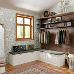 L Shape Storage Bench, Kitchen Breakfast Nook Bench, Backless Corner Bench Nook - Image 4