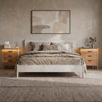 GarveeLife 3 Dresser Drawer for Bedroom, 27.6" Wide Wood Bedside Table for - Image 7