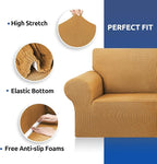 Stretch Oversized Couch Covers for Sofa Slipcover, Soft Jacquard Non-Slip - Image 5
