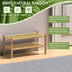 ROMGUAR CRAFT (Thick Bamboo Shoe Rack - Image 6