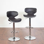 Roundhill Furniture Masaccio Cushioned Leatherette Upholstery Airlift - Image 2