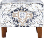 Homepop Home Decor |K7646-A862 | Upholstered Modern Rectangular Storage Ottoman - Image 10