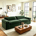 Vesgantti 118" Modular Sectional Couch, Comfy Corduroy Upholstered Cloud Couches by Vesgantti