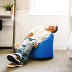 Big Joe Milano Beanbag Chair Kid's Sapphire Smartmax - Image 5