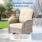 Weaxty 8 Pieces Outdoor Patio Furniture Sets - Image 8