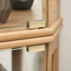 Glass Corner Display Cabinet - Image 7