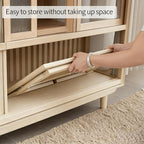 JIKUGO Bamboo Folding Coffee Table No Assembly Required Japanese Floor Table - Image 8