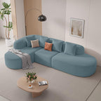 114 Inch Boneless Couches for Living Room, Modern Modular Sectional Sofa by Luxanimarion