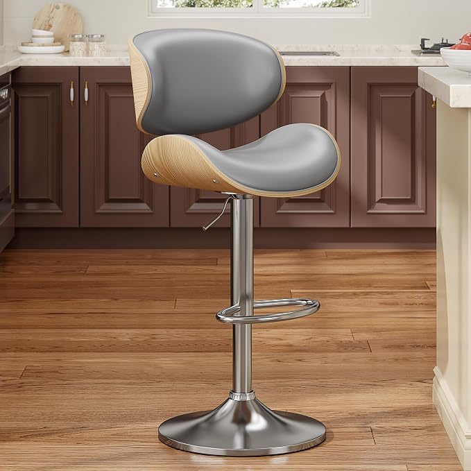 YaFiti Bar Stools for Kitchen Island, Swivel Bar Stools for Kitchen Counter by YaFiti
