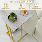 Easy Paws C Shaped End Table, Small Side Table - Image 4