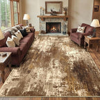 RELEANY Washable 8'x10' Abstract Area Rug - Image 9
