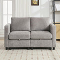 WUTUTUEE 58”Modular Sectional Loveseat Sofa, Modern Love Seat 2 Seater Sofa by WUTUTUEE
