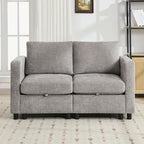 WUTUTUEE 58”Modular Sectional Loveseat Sofa, Modern Love Seat 2 Seater Sofa by WUTUTUEE