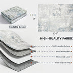 8x10 Washable Area Rugs for Living Room, Dining Room - Image 2