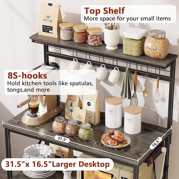 Furologee Kitchen Bakers Rack - Image 6