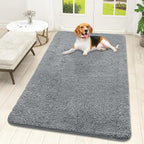 OLANLY Dog Door Mat for Muddy Paws 59x32, Super Absorbent Chenille Mud Mat | by OLANLY
