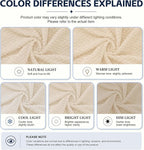 8Pcs Patio Cushion Covers, Outdoor Stretch Cushion Covers, Washable | Stretch - Image 6