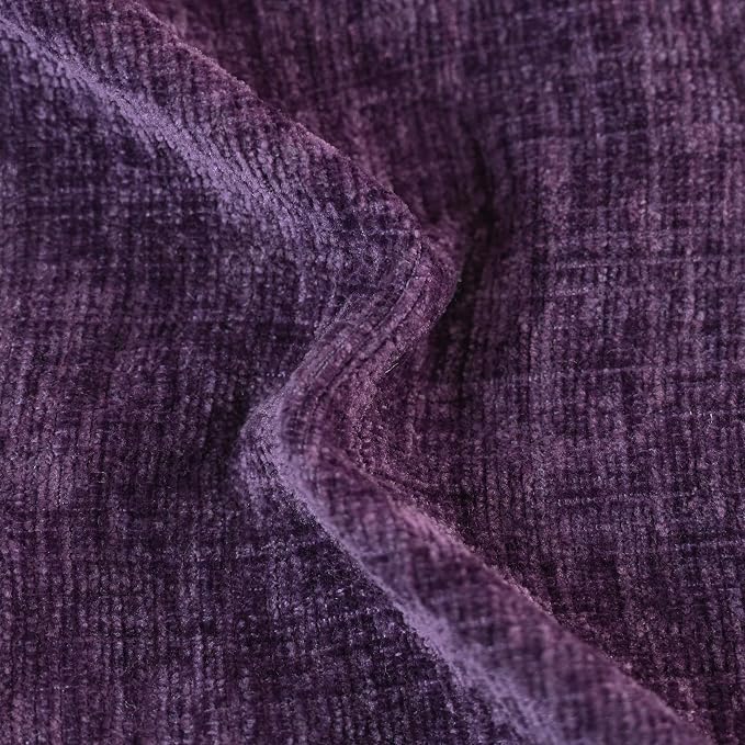 CaliTime Decorative Couch Throw Pillow Covers 20 X 12 Inches Plum Purple | Pack - Image 2
