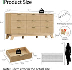Fluted Dresser for Bedroom - Image 2