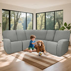 100% Waterproof Sectional Recliner Couch Covers - Image 2