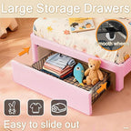 Twin Multifunctional Upholstered Bed，Children’s Bed - Image 9