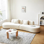Container Furniture Direct 132" Curved Sofa - Image 3