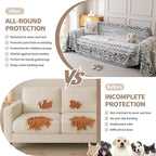 Boho Chenille Couch Cover for Dogs, Non Slip Sofa Cover, Couch Slipcover Covers - Image 3