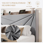 SHA CERLIN Queen Bed Frame - Image 5