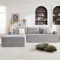 Opiesit 108" Boneless Couches for Living Room, Modular Sectional Sofa by Opiesit