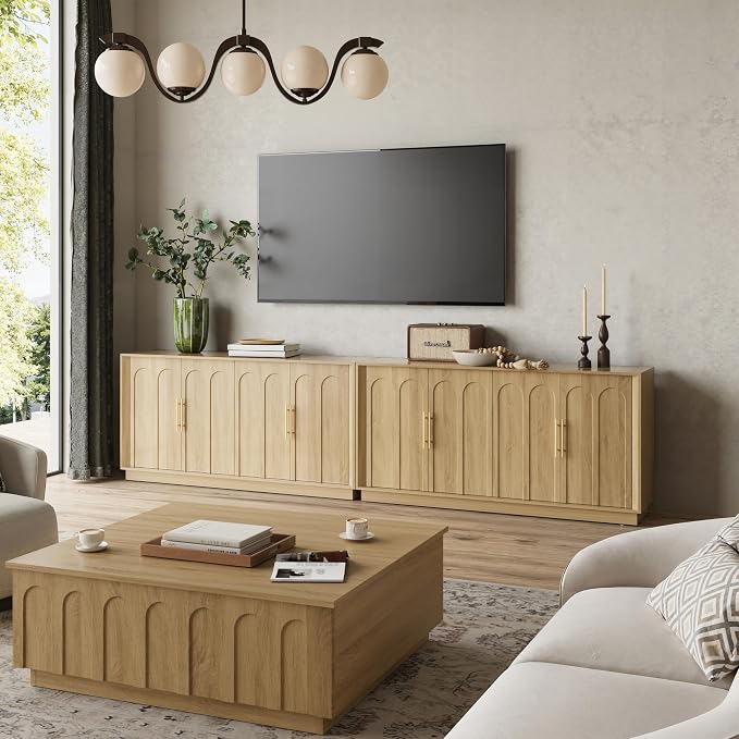FORTUNETEC Sideboard Buffet Cabinet - Image 5