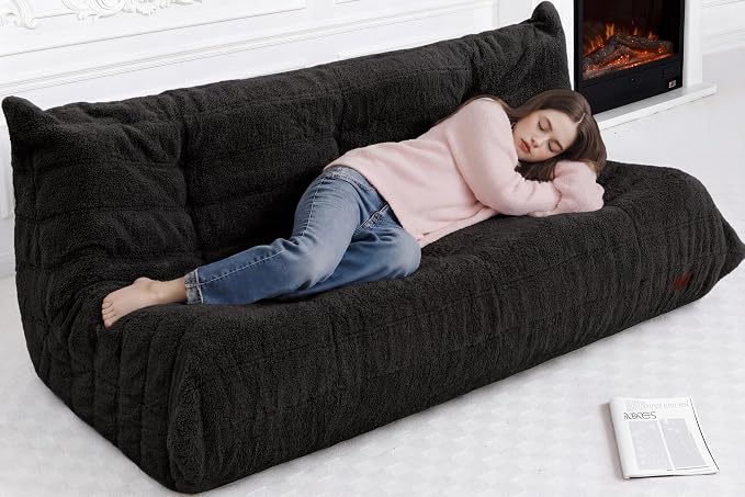 Bean Bag 3-Seater Chair Big Sofa Beanbag Chair - Image 5