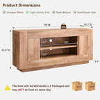 OKD Modern 70" TV Stand, Entertainment Center - Image 2