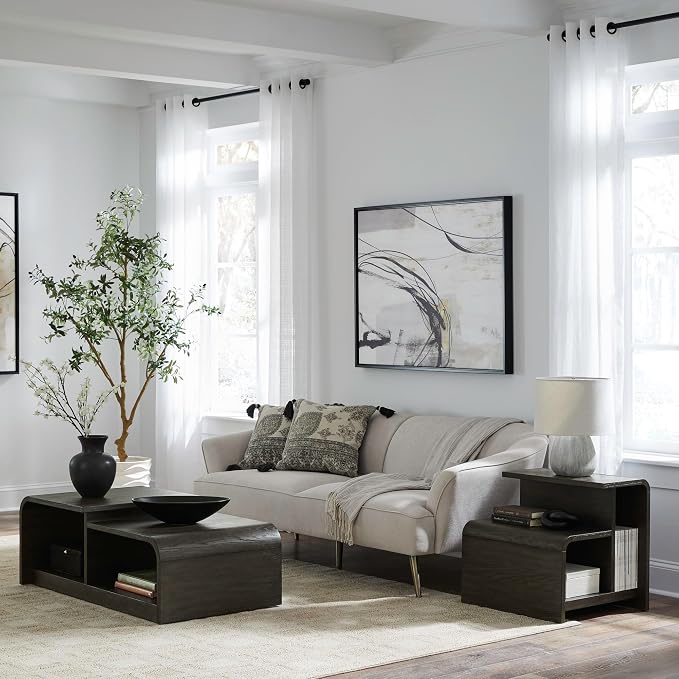 Liberty Furniture Perspectives Living Room 3 Piece Set Transitional Rounded by LibertyFurniture