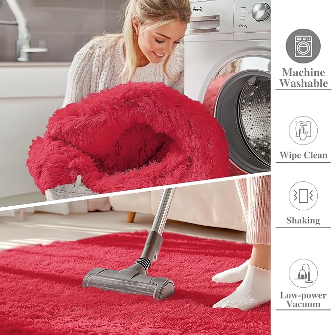 OLANLY 2x4 Machine Washable Runner Rugs - Image 2