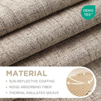 Joydeco Blackout Curtains for Bedroom - Image 2