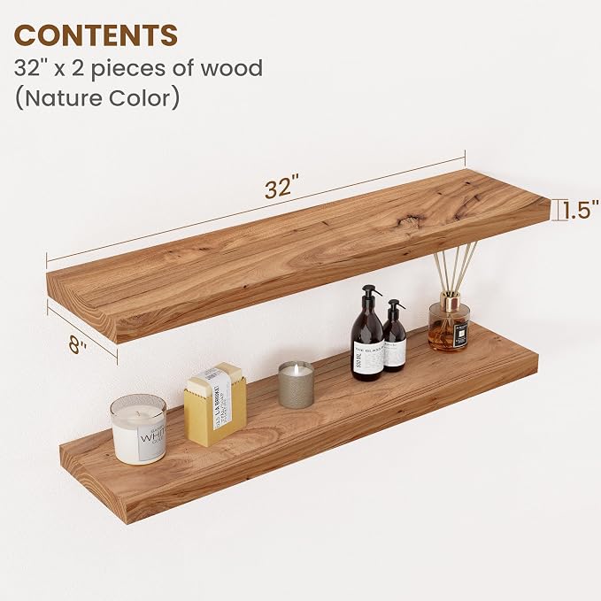 Floating Shelves for Wall Decor, Wall Shelves - Image 2