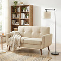 Tbfit 56" W Loveseat Sofa, Mid Century Modern Decor Love Seat Couches by TBfit