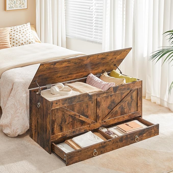 HOOBRO Storage Chest, 43.3" Toy Chest - Image 4